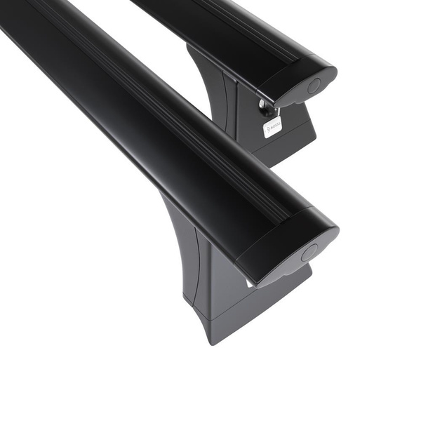 Aluminium-Dachträger für Skoda Octavia mk I (2004-2010) - schwarz Dachträger Dachgepäckträger - Montagepunkte