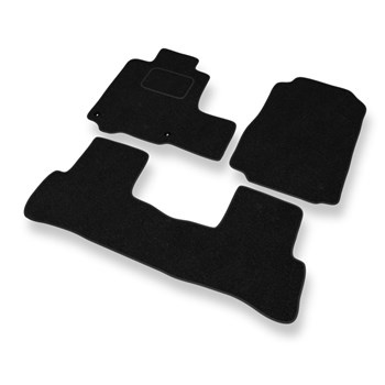 Fußmatten Auto für Honda CR-V III SUV (2007-2012) - schwarze Automatten Autotepp