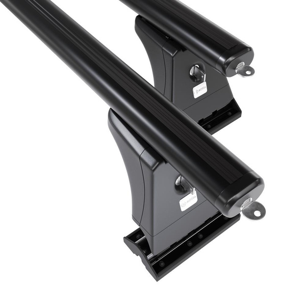 Aluminium-Dachträger für Mercedes-Benz S Klasse W222 (2013-2019) - schwarz Dachträger Dachgepäckträger - Montagepunkte