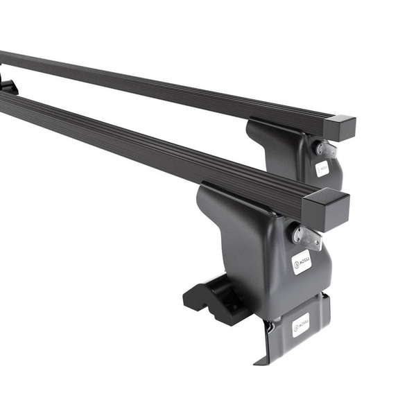 Stahl-Dachträger für Volkswagen Golf mk V (2004-2007) - schwarz Dachträger Dachgepäckträger - ohne Montagelemente