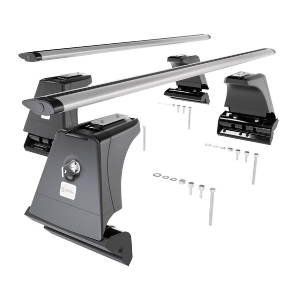 Aluminium-Dachträger für BMW 3er G20 (2019-....) - silbern Dachträger Dachgepäckträger - Montagepunkte