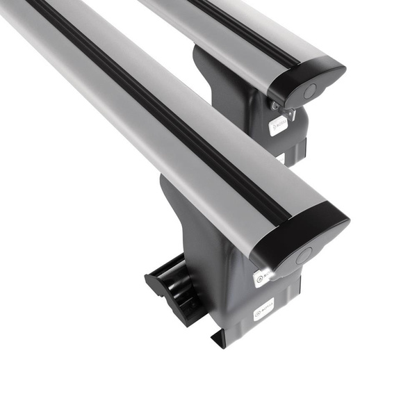 Aluminium-Dachträger für Seat Exeo (2009-2013) - silbern Dachträger Dachgepäckträger - ohne Montagelemente