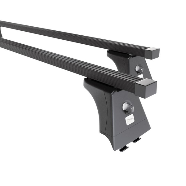 Stahl-Dachträger für Ford Focus mk II (2005-2007) - schwarz Dachträger Dachgepäckträger - Montagepunkte