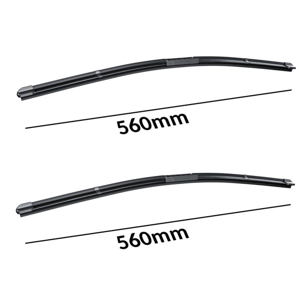 Vordere Scheibenwischer für Chrysler Sebring Coupé, Cabriolet, Limousine (01.2000-08.2006) - Wischerblätter Flach