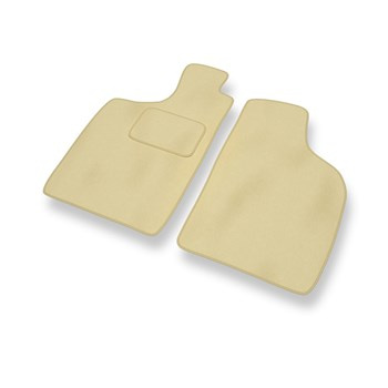 Fußmatten Auto für Nissan Navara D22 Pick-Up (1997-2005) - Premium Velours beige