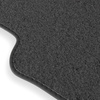 Fußmatten Auto für Peugeot Expert II Van (2007-2016) - schwarze Automatten Autoteppiche