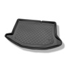 Kofferraumwanne für Ford Fiesta VI Hatchback (10.2008-06.2017) - Kofferraummatte rutschfest Schutzmatte - vertiefte Ladeflaeche; ohne doppelten Ladeboden; mit Aussparungen
