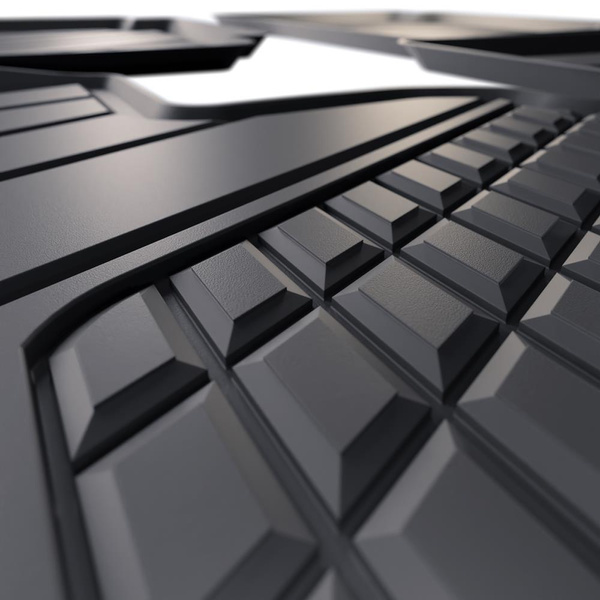 TPE Fußmatten Auto für Suzuki Swace Kombi (11.2020-....) - schwarz Automatten Autoteppiche