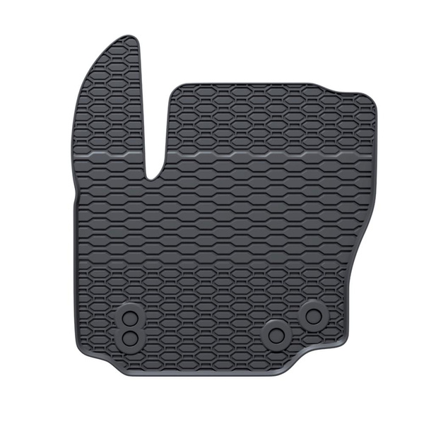 Gummifußmatten Auto für Ford Galaxy III (2006-2015) - schwarz Gummimatten Gummi Fußmatten