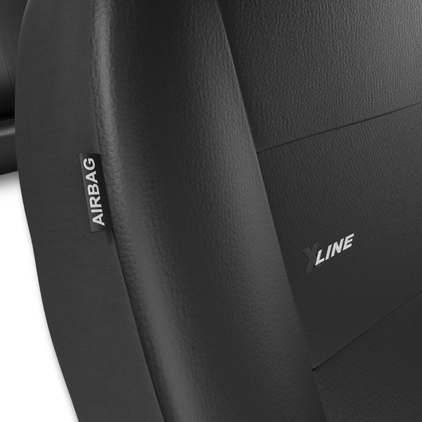 Universal Sitzbezüge Auto für Peugeot 208 I, II (2012-....) - Autositzbezüge Schonbezüge für Autositze - XL-B