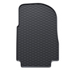 Gummifußmatten Auto für Renault Captur I SUV (2013-2019) - Gummimatten Gummi Fußmatten - schwarz - 4 Stk.