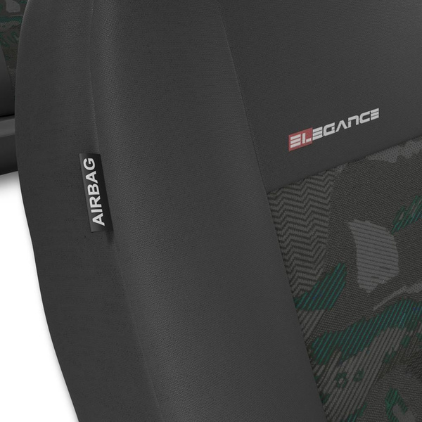 Universal Sitzbezüge Auto für Opel Tigra A, B (1994-2009) - Autositzbezüge Schonbezüge für Autositze - UNE-GR