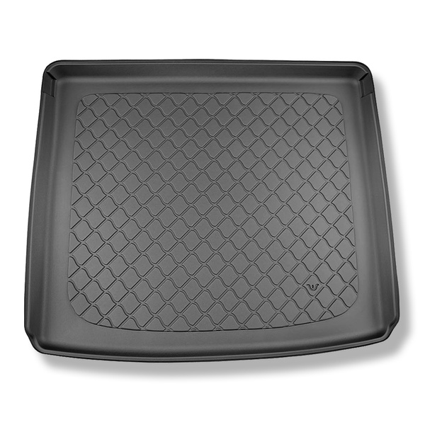 Kofferraumwanne für Volkswagen Tiguan III SUV (11.2023-....) - Kofferraummatte rutschfest Schutzmatte - erhöhte Ladefläche; Varioboden im hoechsten Ebene