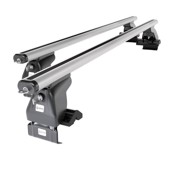 Aluminium-Dachträger für Skoda Citigo-e iV (2012-2023) - silbern Dachträger Dachgepäckträger - ohne Montagelemente