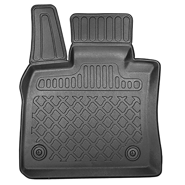 TPE Fußmatten Auto für BMW X5 E70 SAV (04.2007-09.2013) - schwarz Automatten Autoteppiche - 5 oder 7 Sitze; ohne dritte Sitzreihe