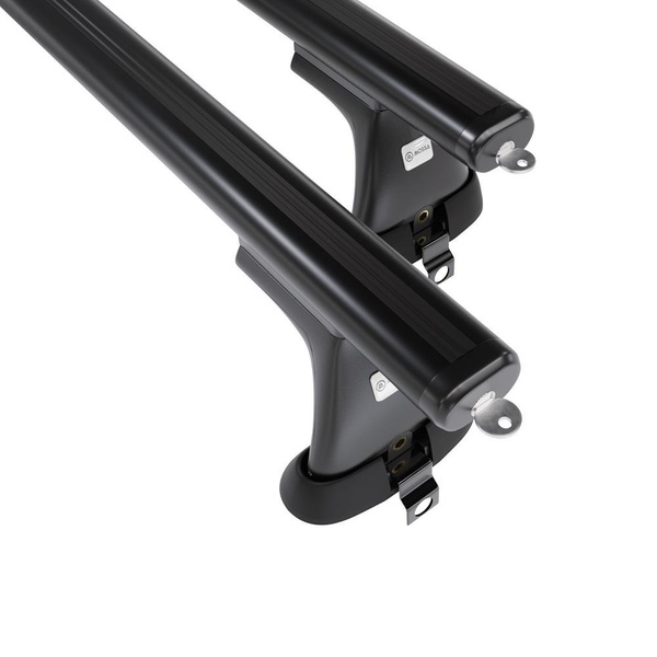 Aluminium-Dachträger für Mercedes-Benz S Klasse W220 (1999-2005) - schwarz Dachträger Dachgepäckträger - ohne Montagelemente