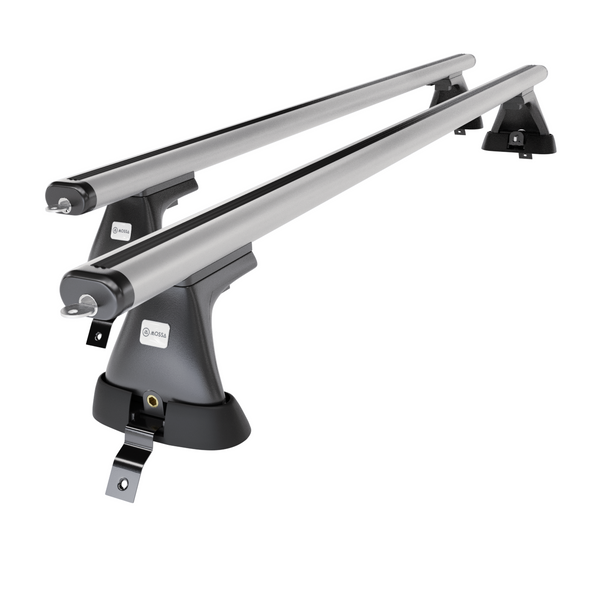 Aluminium-Dachträger für Renault Sandero (2008-2013) - silbern Dachträger Dachgepäckträger - ohne Montagelemente