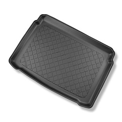 Kofferraumwanne für Audi A3 8Y Sportback (03.2020-....) - Kofferraummatte rutschfest Schutzmatte - vertiefte Ladefläche; Varioboden im tiefsten Ebene
