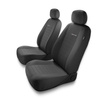 Universal Sitzbezüge Auto für Mazda 2 I, II, III, IV (2003-....) - Vordersitze Autositzbezüge Schonbezüge - 2UNE-4