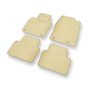 Fußmatten Auto für Mazda 3 IV Hatchback, Limousine (2019-....) - Premium Velours