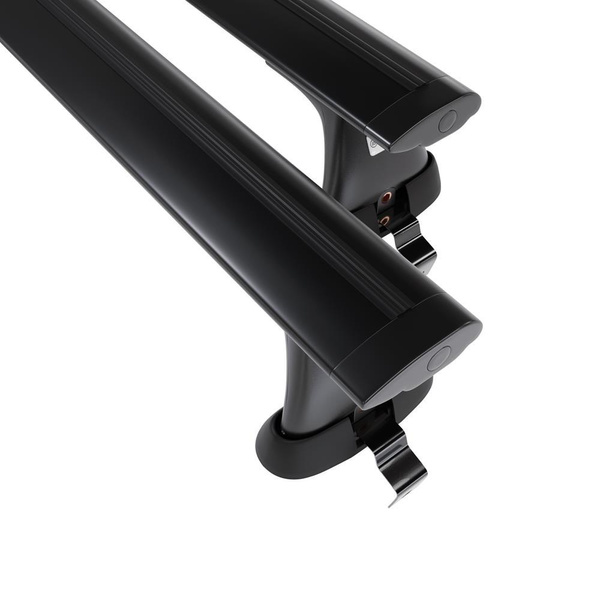 Aluminium-Dachträger für Volvo S60 (2010-2018) - schwarz Dachträger Dachgepäckträger - ohne Montagelemente