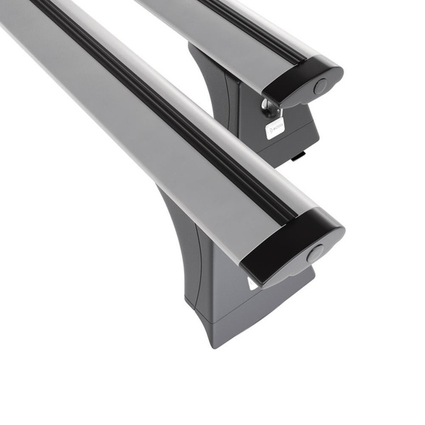 Aluminium-Dachträger für Toyota Avensis mk III (2009-2019) - silbern Dachträger Dachgepäckträger - Montagepunkte