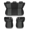 Universal Sitzbezüge Auto für Peugeot 308 I, II, III (2007-....) - Autositzbezüge Schonbezüge für Autositze - UNE-2