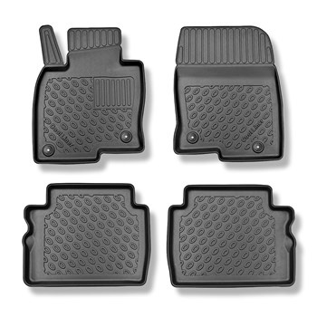 TPE Fußmatten Auto für Mazda 2 III Hatchback (02.2015-2023) - schwarz Automatten