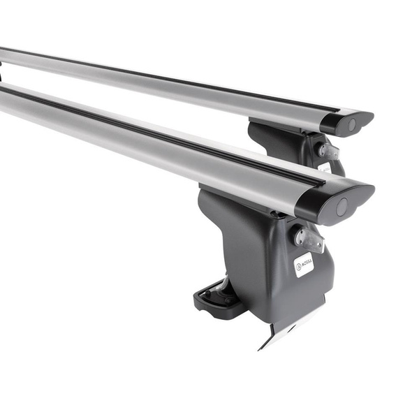 Aluminium-Dachträger für Citroen DS4 (2011-2018) - silbern Dachträger Dachgepäckträger - ohne Montagelemente