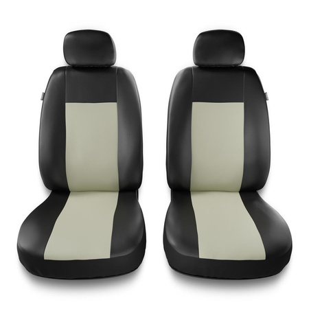 Universal Sitzbezüge Auto für Audi A4 B5, B6, B7, B8, B9 (1995-2024) - Vordersitze Autositzbezüge Schonbezüge - 2CM-BE