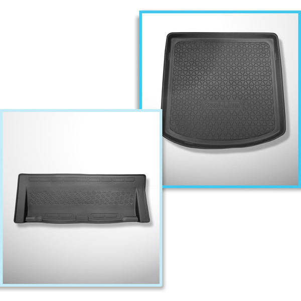 Set Kofferraumschale und angepasste Autoteppiche TPE für: Volkswagen Touran I 1T MPV (03.2003-08.2015) - 5 Sitze