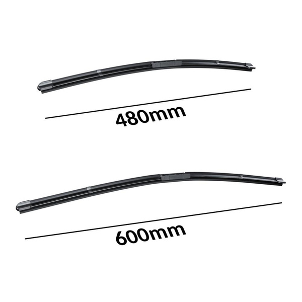 Vordere Scheibenwischer für Audi A3 8P Hatchback, Cabriolet, Limousine (05.2003-03.2013) - Wischerblätter Flach