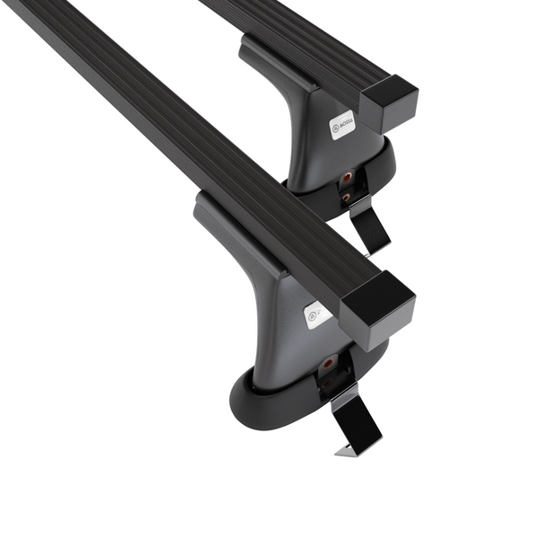 Stahl-Dachträger für Citroen C4 (2010-2017) - schwarz Dachträger Dachgepäckträger - ohne Montagelemente