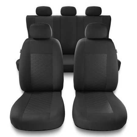Universal Sitzbezüge Auto für Mazda 2 I, II, III, IV (2003-....) - Autositzbezüge Schonbezüge für Autositze - MD-6