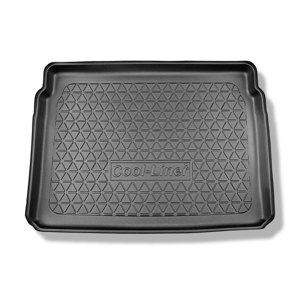 Kofferraumwanne für Citroen C4 III Hatchback (12.2020-....) - Kofferraummatte rutschfest Schutzmatte - obere Ladefläche; Varioboden im hoechsten Ebene