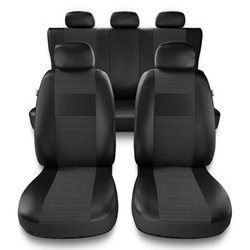 Universal Sitzbezüge Auto für Audi A4 B5, B6, B7, B8, B9 (1995-2024) - Autositzbezüge Schonbezüge für Autositze - EXL-4