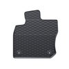 Gummifußmatten Auto für Volkswagen Tiguan III Crossover (2024-....) - Gummimatten Gummi Fußmatten - schwarz - 4 Stk.