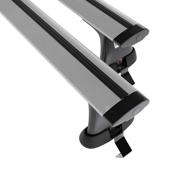 Aluminium-Dachträger für Citroen C4 (2010-2017) - silbern Dachträger Dachgepäckträger - ohne Montagelemente