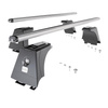 Aluminium-Dachträger für Toyota Avensis mk III (2009-2019) - silbern Dachträger Dachgepäckträger - Montagepunkte