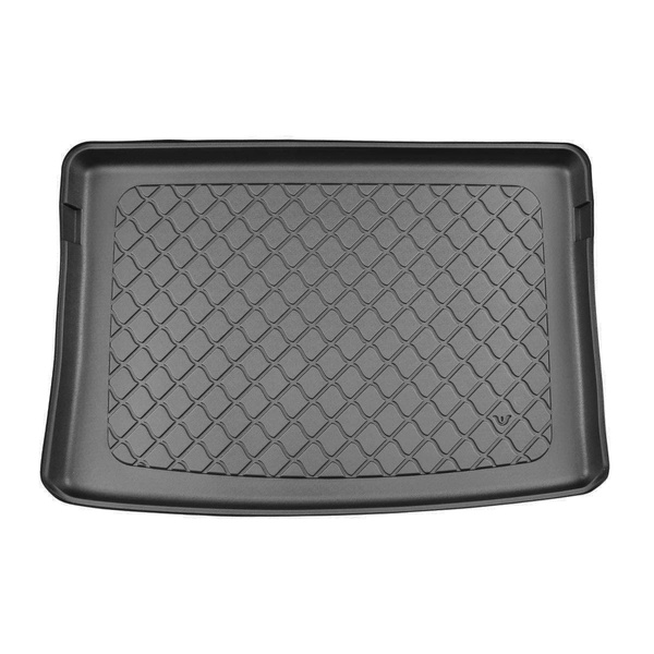 Kofferraumwanne für Skoda Kamiq SUV (09.2019-....) - Kofferraummatte rutschfest Schutzmatte - erhöhte Ladefläche; mit variablem Ladeboden im hoechsten Ebene; auch für die G-Tec-Version