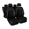 Maßgeschneiderte Sitzbezüge Auto für Volkswagen Caddy III Cargo (2004-2015) - Autositzbezüge Schonbezüge für Autositze - schwarz