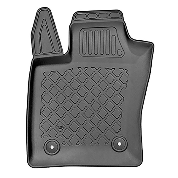 TPE Fußmatten Auto für Jeep Compass II SUV (08.2017-....) - schwarz Automatten Autoteppiche - nicht fuer Plug-in Hybrid