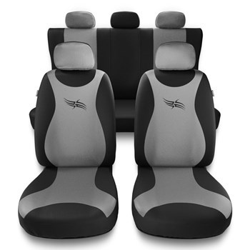 Universal Sitzbezüge Auto für Mazda 2 I, II, III, IV (2003-....) - Autositzbezüge Schonbezüge für Autositze - TR-S