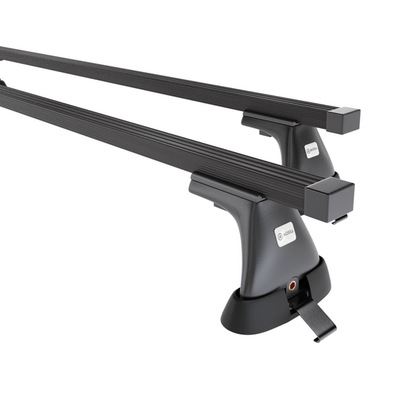 Stahl-Dachträger für Citroen Xsara Picasso (2000-2006) - schwarz Dachträger Dachgepäckträger - Montagepunkte