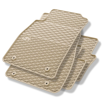 Gummifußmatten Auto für Opel Insignia I (2008-2017) - Gummimatten Gummi Fußmatte