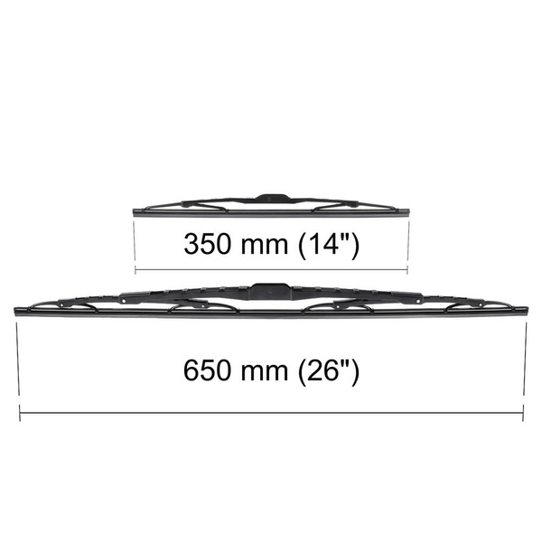 Vordere Scheibenwischer für Hyundai i30 II Coupé, CW, Hatchback (12.2011-2017) - Wischerblätter Standard