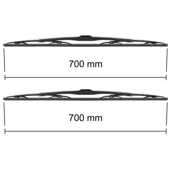 Vordere Scheibenwischer für Man TG LKW (2004-2019) - Wischerblätter Standard