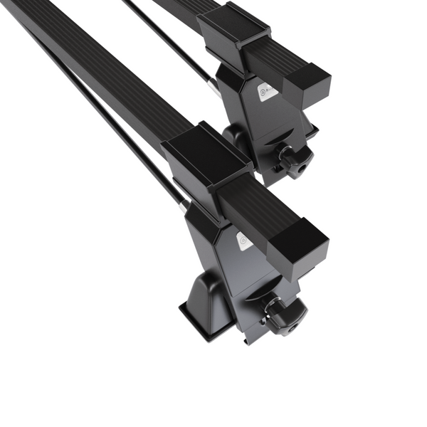 Stahl-Dachträger für Citroen Xsara (1991-2006) - schwarz Dachträger Dachgepäckträger - ohne Montagelemente