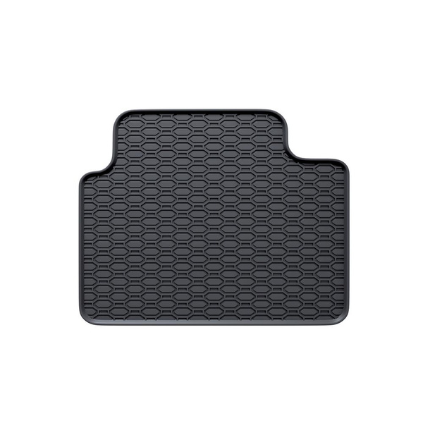 Gummifußmatten Auto für Peugeot 308 II (2013-2021) - schwarz Gummimatten Gummi Fußmatten