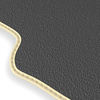 Fußmatten Auto für Mazda Tribute II (2003-2007) - Premium Velours beige Automatten Autoteppiche